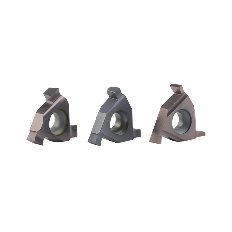 Sulco Freio Blades10 Pcs Caixa T16n70 100 125 150 175 200 250 300 T16e100 T16e150 175 200 Cnc Carboneto de Tungstênio Grooving Inserções T16n T16e