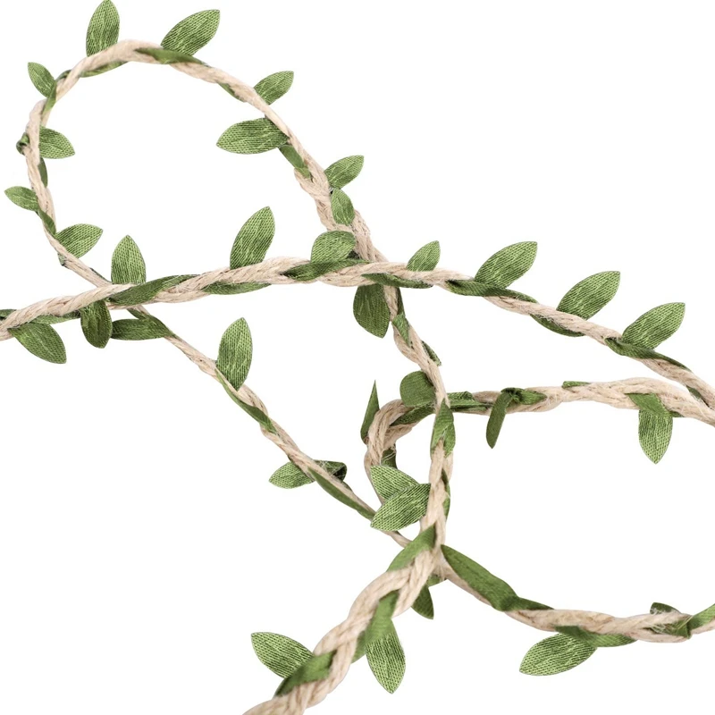 Promotion! Artificial Leaves Garland - 20M - Rustic Foliage Liana Garden Artificial Foliage Decorations for Garden or Wedding