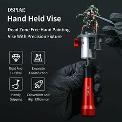 DSPIAE AT-HV Hand Held Vise For Soldier Models Miniature Model Making Chess Pieces Paint Applicator Hobby DIY Tool