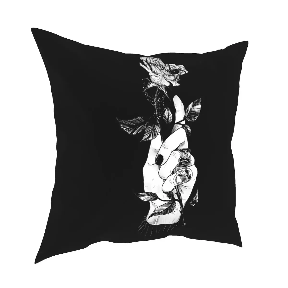 Corpse Husband Rore And Ring Pillow Cover Decoration Cushions Throw Pillow for Living Room Polyester Double-sided Printing