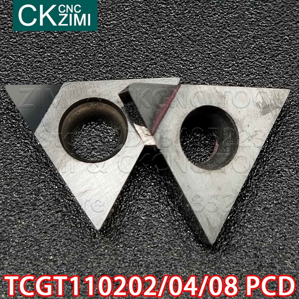 TCGT110202 PCD TCGT110204 PCD TCGT110208 PCD إدراج إدراج الماس تحول إدراج أداة أدوات الكمبيوتر TCGT 16T3 للألمنيوم النحاس