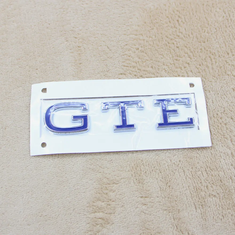 Apply to Golf 8 MK8 GTE logo Tail mark Trunk GTE logo Displacement standard