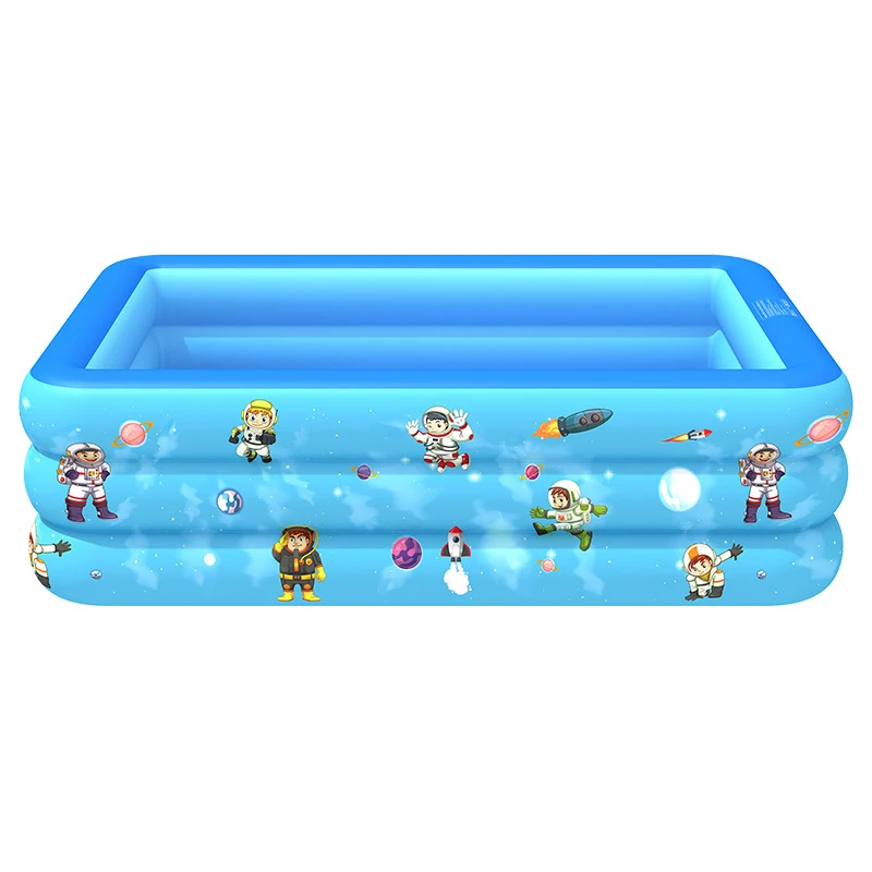 Indoor Game120/130/150/180/210Cm Rectangular Inflatable Swimming Pool Paddling Bathing Tub Outdoor Summer For Kids Children Pool