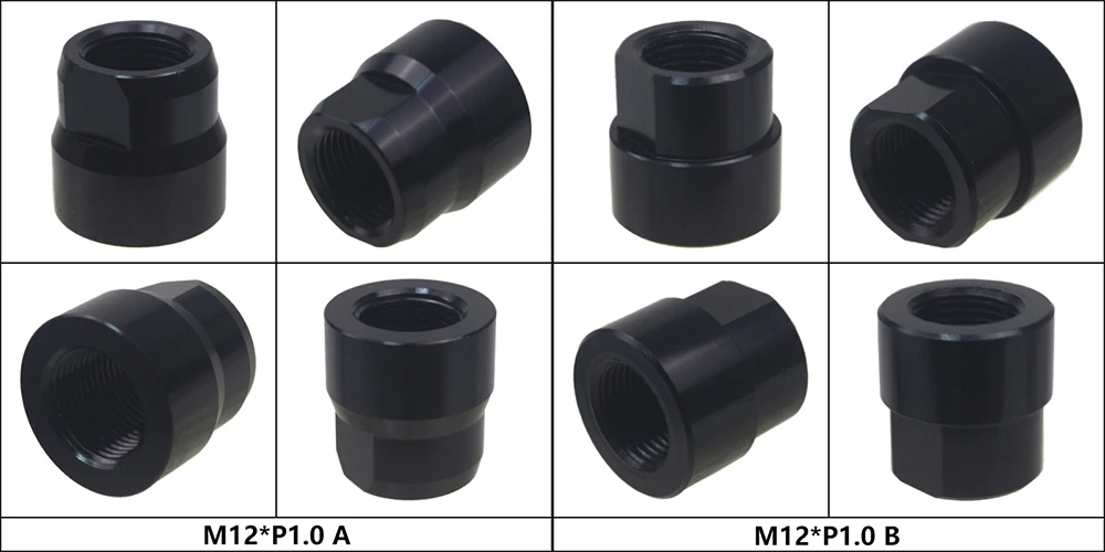 HEPPE MTB Rennrad Steckachse Mutter M12 M14 M15 Gewinde Achsmuttern Fahrradnabenrohr Welle Spießkappe für P1.0/1.25/1.5/1.75mm Thru Alxe – Detail 17