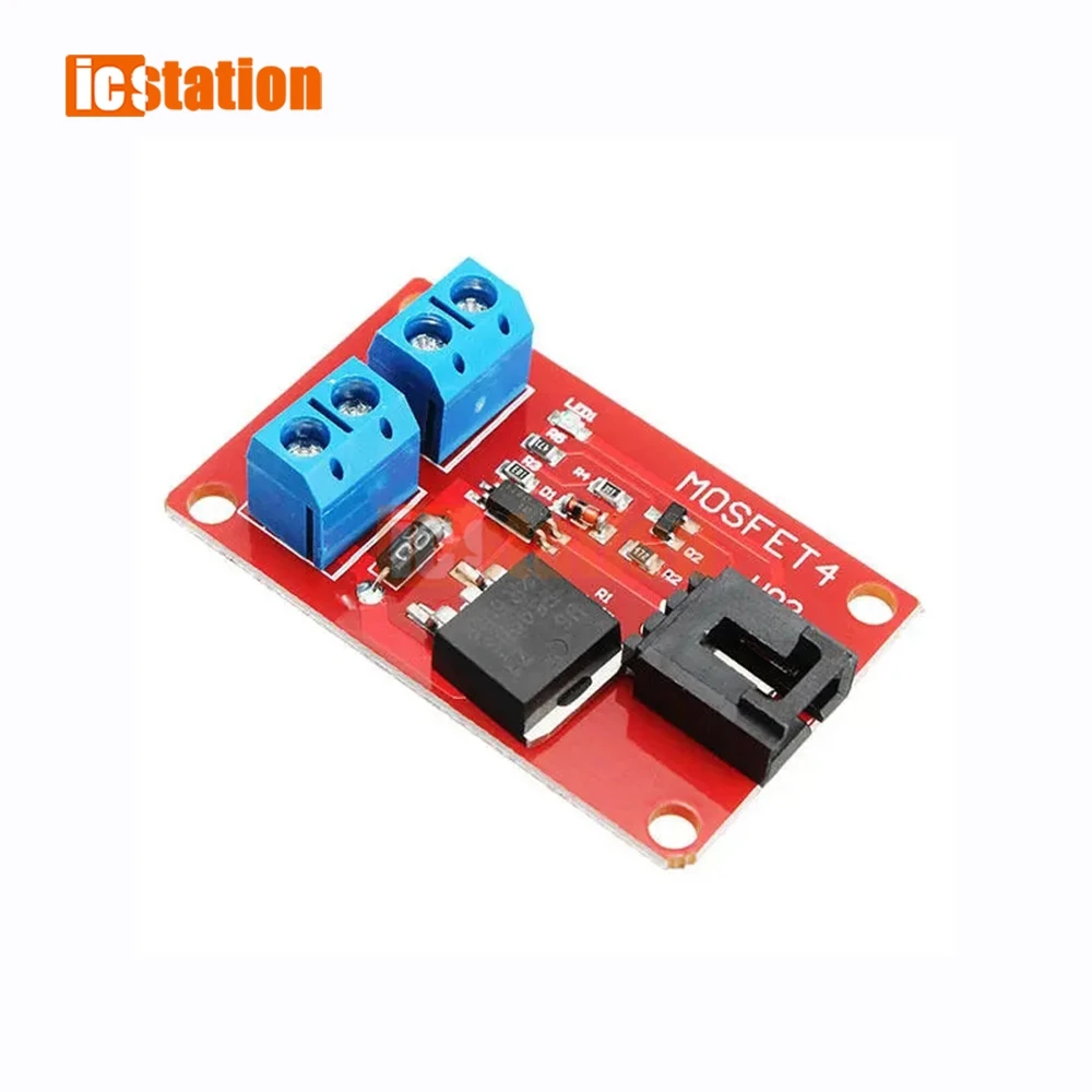 Module de commutation mosfet, 1 canal, 1 route, IRF540, pilote mos, bouton mosfet pour arduino