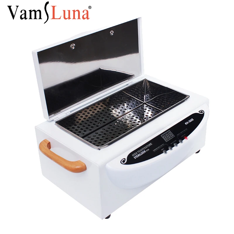 Nail Sterilizer Carbinet Advanced Version Manicure Beauty Salon High Temperature Disinfection With LCD ForUsing Nail Tool