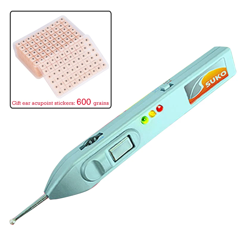 Auricular Points Detector Automatic Ear Detection Pen  Sound Acupressure Therapy Ear Auriculotherapy Acupressure Machine