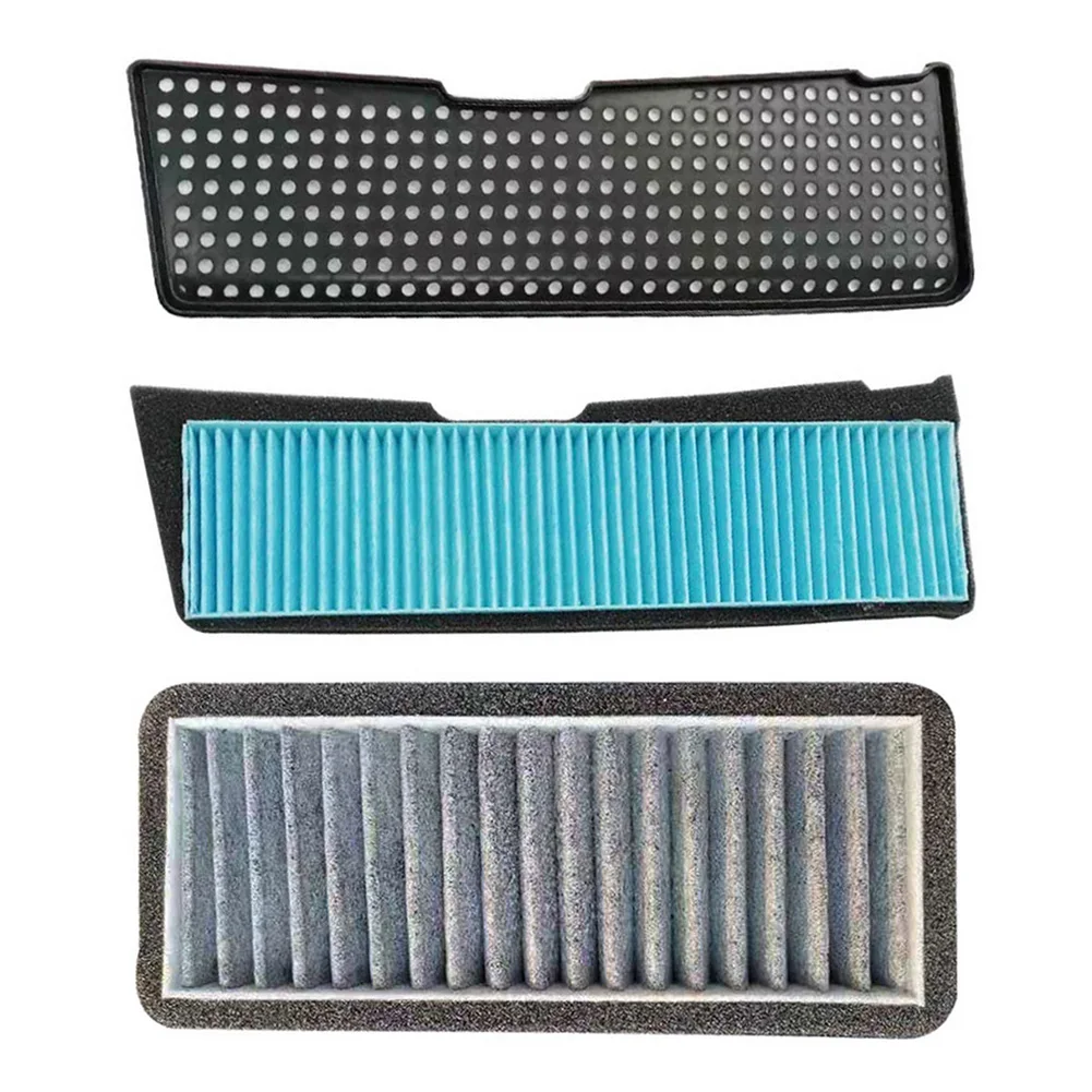 Protect and Filter Tesla Model 3 2021 Air Conditioning Inlet Air Intake Grille Protective Cover Long-lasting ABS Plastic