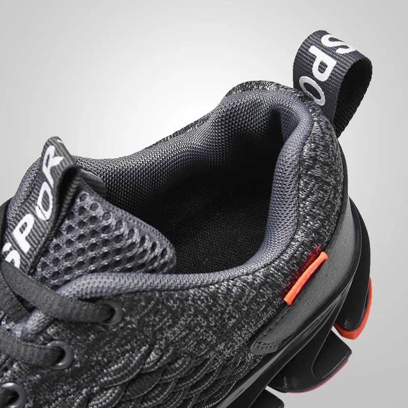 Men Women Running Shoes Breathable Mesh Sports Shoes Fashion Trainers Outdoor Non-slip Wear-resistant Sneakers Plus Size 36-47