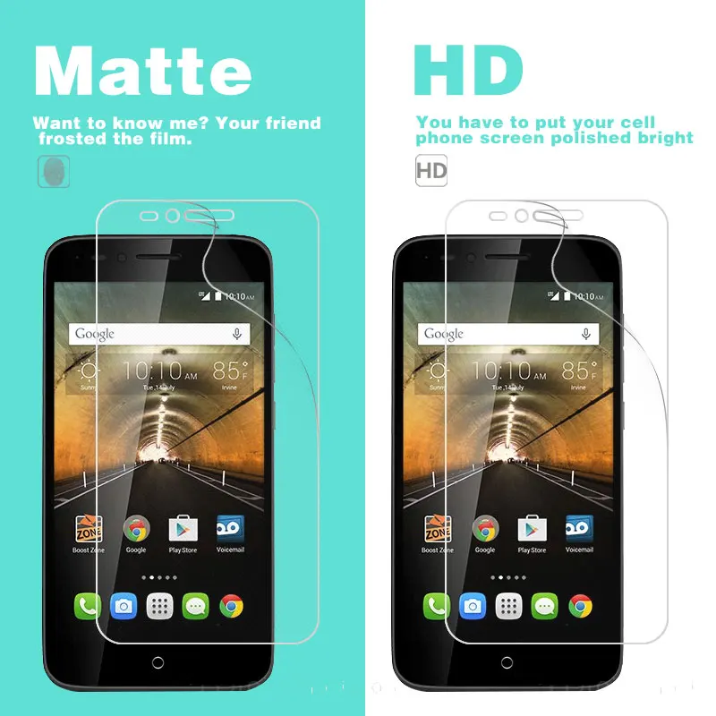 Front HD Clear Glossy Film For Alcatel 5017 5045 8000 4007D 4024D 4037T 5010D 6010D 6042D 7046T 7048X 8008D 8050D Matte Film