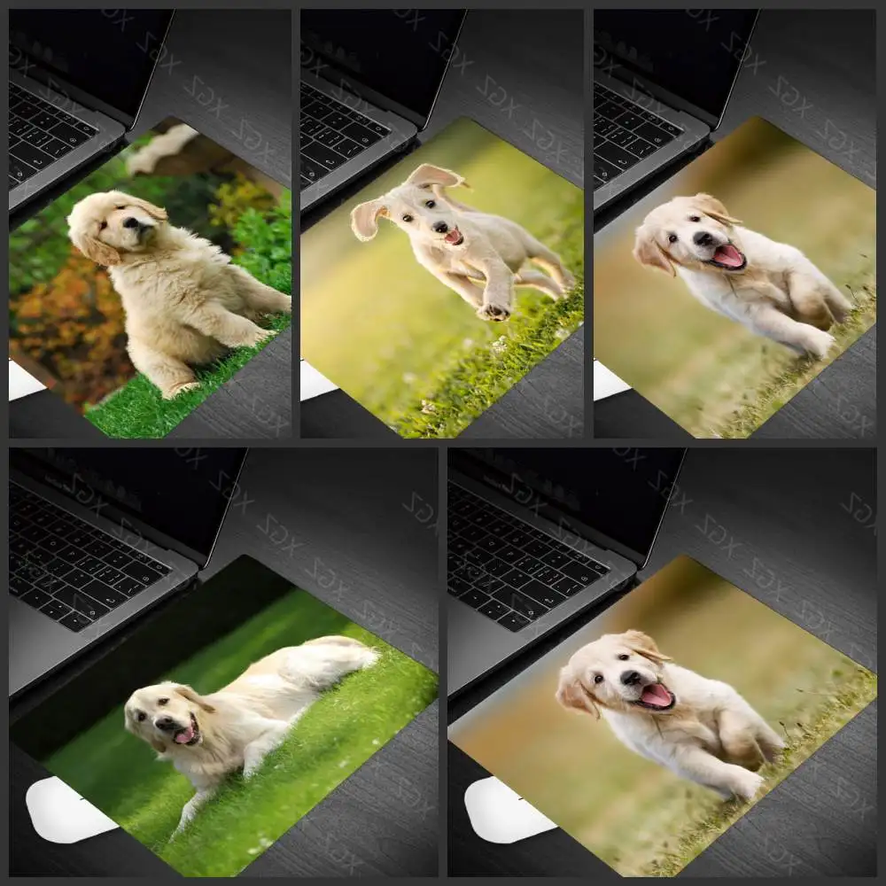 Yzuoan милый игровой коврик для мыши с собакой, классный компьютерный игровой коврик для мыши, Настольный коврик, прочный компьютерный Настольный коврик, большой рекламный стол Pad