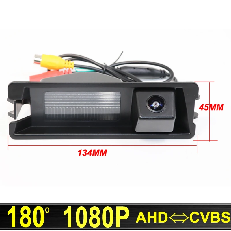 

180 Degree AHD 1920x1080P Night Vision Car Rear View Reverse Parking Camera For Nissan March Renault Logan Sandero