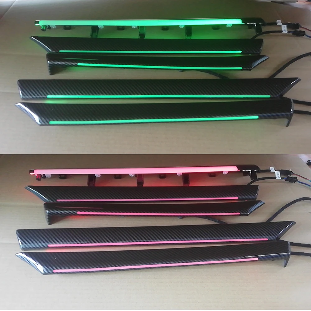 PMFC 64 Colors 22 Lamp LED Ambient Light Lamp Interior Decoration Light For Honda Civic 10th 2016 2017 2018 - 2020 Car Styling