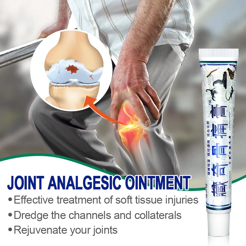 1pcs Snake Oil Analgesic Ointment Arthritis Back Knee Pain Relief Cream Lumbar Orthopedic Chinese Herbal Medical Plaster S044