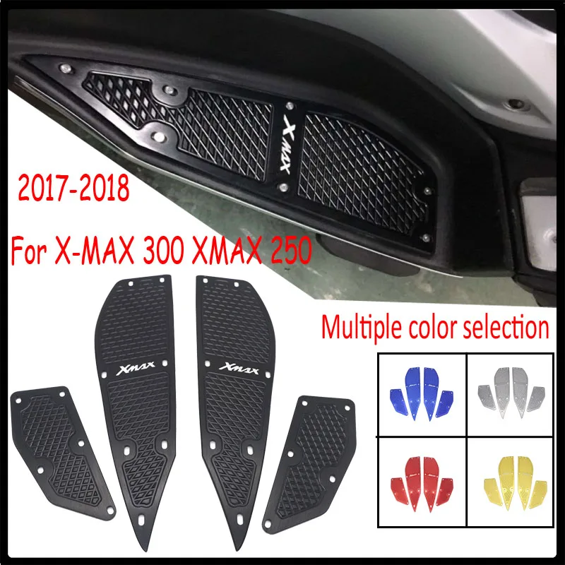 For YAMAHA XMAX X-MAX 300 XMAX 250 2017-2018 motorcycles XMAX Pad XMAXCNC new foot pad Pedal aluminum alloy