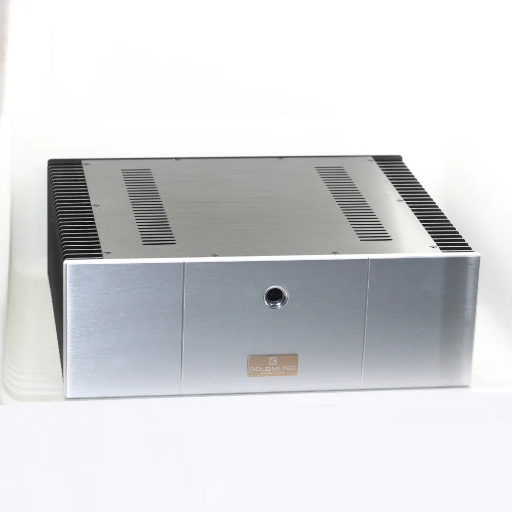 430x150x361mm Brushed Aluminum Preamp Amplifier Case Power Amp Box Hi End DIY Audio Music Chassis DAC Decoder Enclosure Hifi PSU