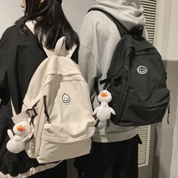 Sac à dos de Couple Simple pour femmes, hommes et femmes, sacs d'école pour adolescents, Harajuku filles, sac à livres coréen de 14 pouces, 2020