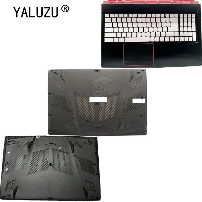Caixa Superior e Tampa Inferior Base Palmrest Shell para Msi Ge63 Ge63vr Novo