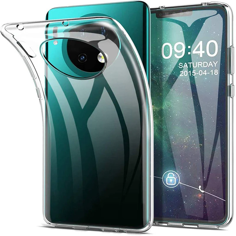 

Transparent Silicone TPU Shockproof Case for Huawei Mate 30 30Pro 30Lite Pro Lite 5G Soft Phone Back Cover 360 Protective Mate30