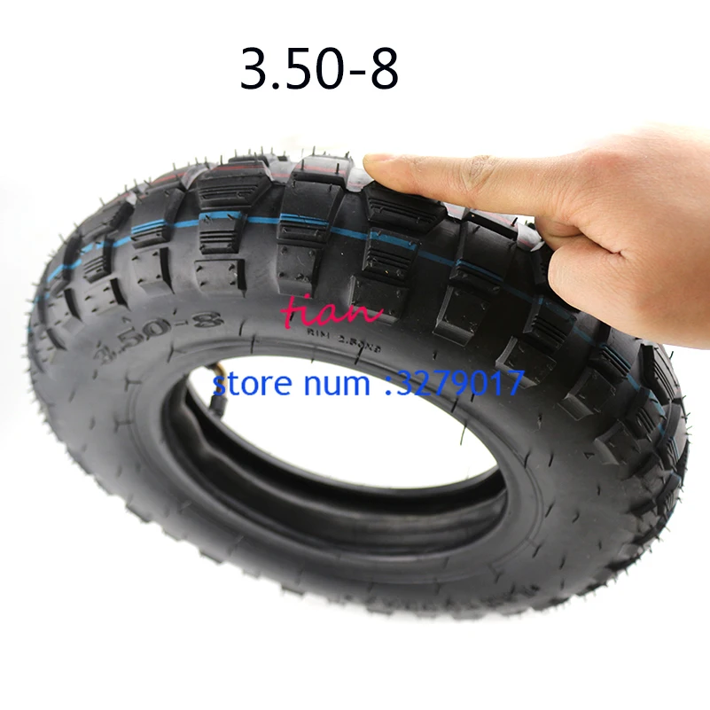 

Lightning shipment 3.50-8 inner and outer tyre For Go Kart Tire Cart Mini Bike Lawn Mower Trailer Carts Scooter Monkey bike tire