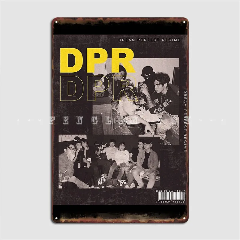 Dpr Live Metal Plaque Poster Wall Decor Party Printing Cinema Garage Tin Sign Poster