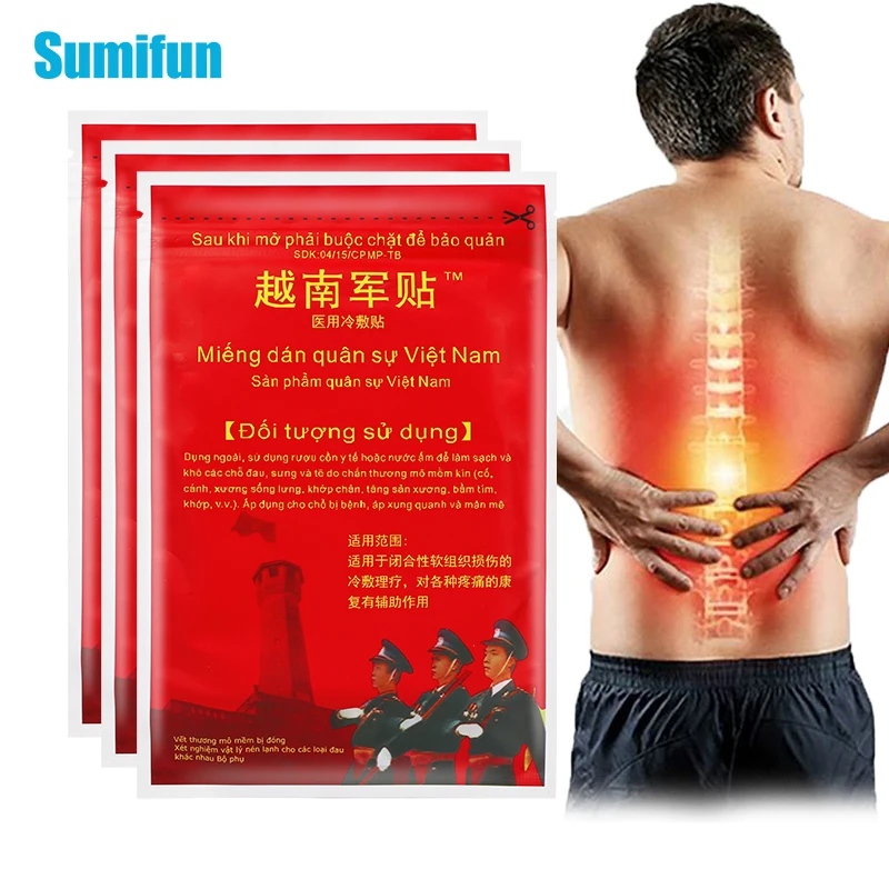 

10Pcs Sumifun Lumbar Spine Sticker Rheumatoid Arthritis Moxibustion Medical Back Ache Patch Knee Pain Relief Health Care Plaster