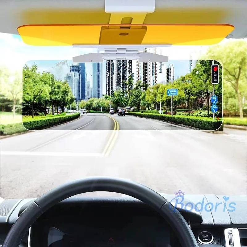 Accessories For Peugeot 3008 5008 206 HD Anti Glare Dazzling UV Blocker Goggle Day Night Clear View Driving Mirror Visor