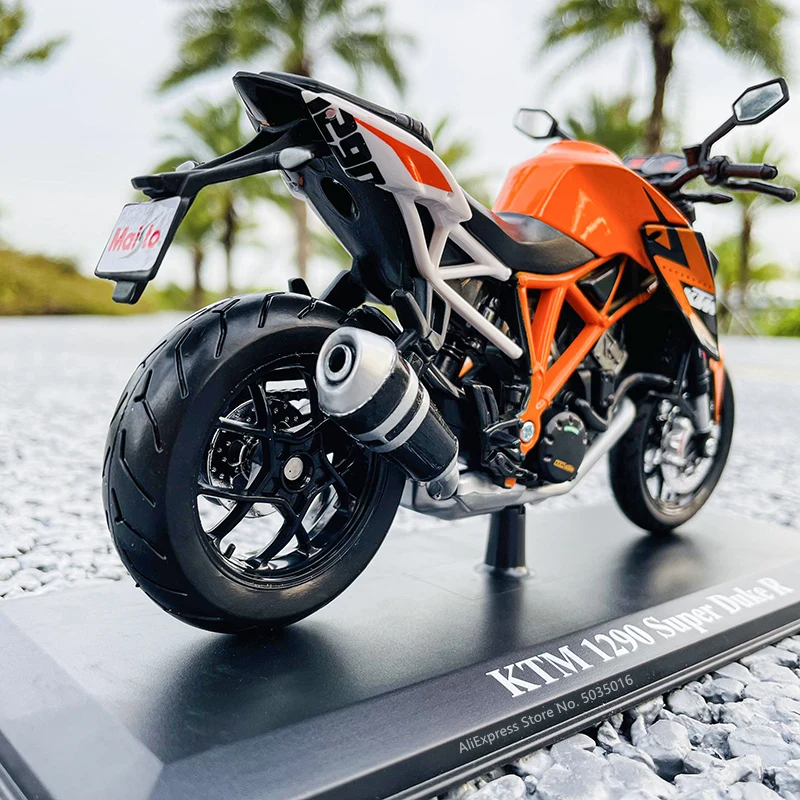 Maisto 1:12 ktm 1290-スーパーデュークrモーターサイクル,合金,本物の認定ダイキャストモデル,おもちゃの車のコレクション,ギフト