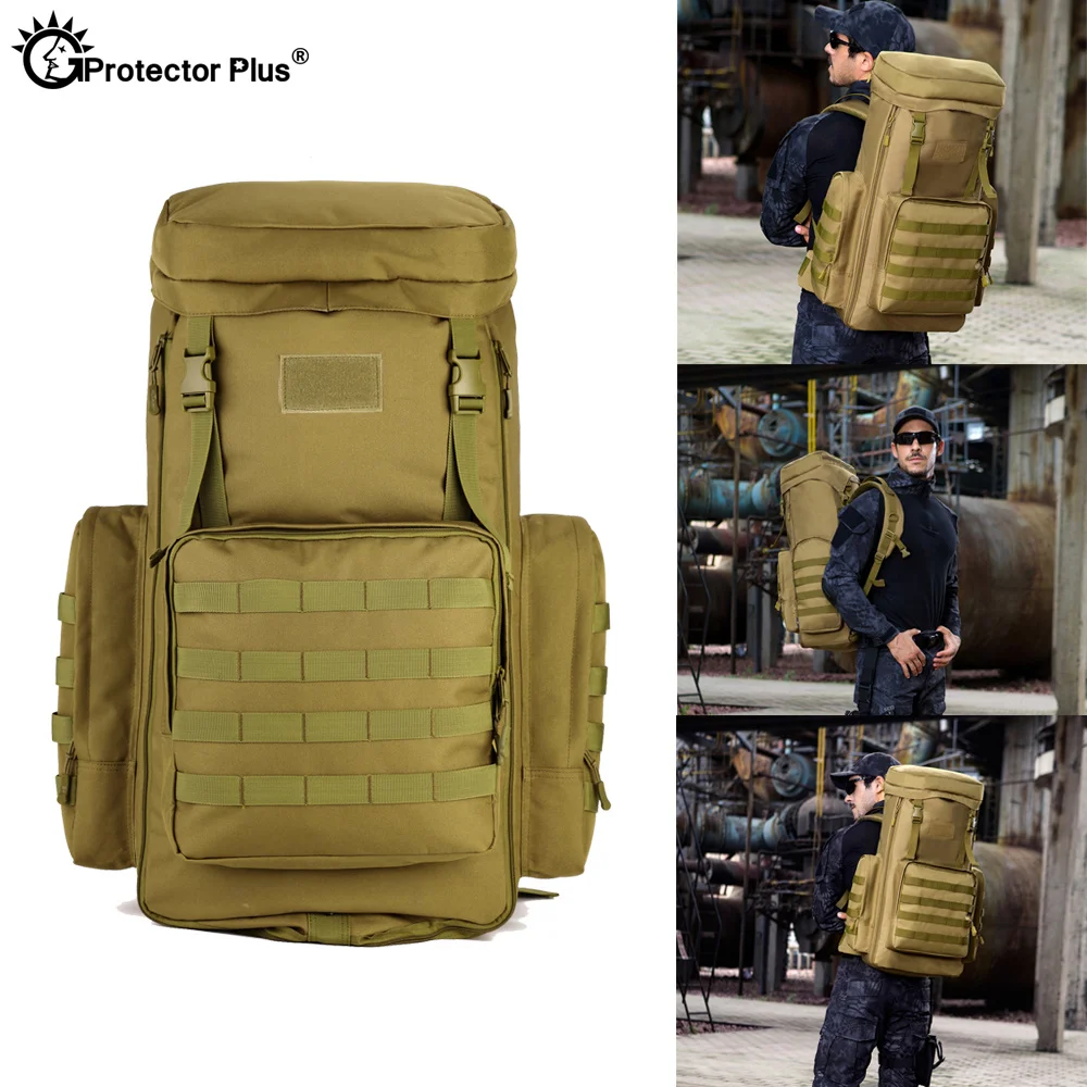 PROTECTOR PLUS 70L-85L Tactical Backpack Hunters Backpack Unisex Field Bag CS CF Game Durable Outdoor Travel - AliExpress 18 PROTECTOR PLUS 70L-85L Tactical Backpack Hunters Backpack Unisex Field Bag CS CF Game Durable Outdoor Travel - AliExpress 18