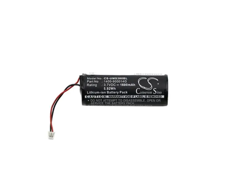 cameron sino 1600mah battery for UNITECH MS380 MS380-CUPBGC-SG 1400-900014G Barcode, Scanner Battery