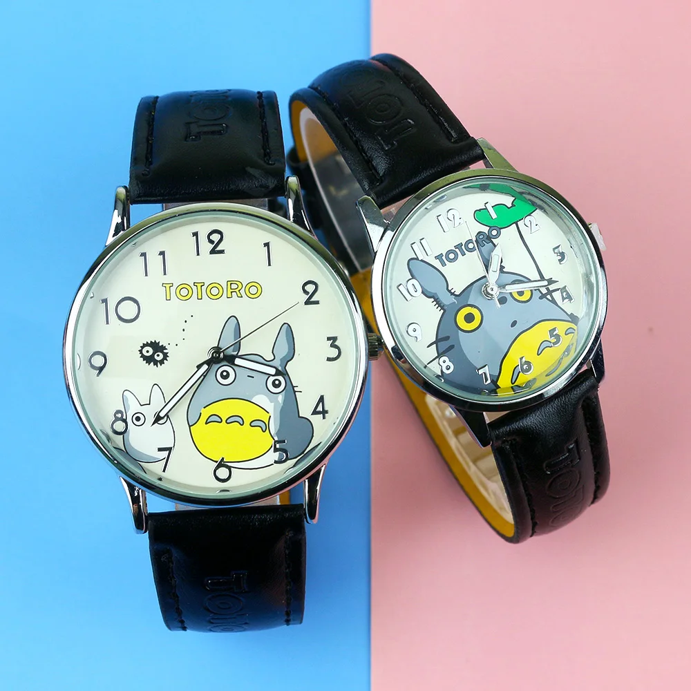 Fashion Cartoon Pattern Women Watches Lovers High Quality Leather Strap Women Watch Girls Wristwatch Clock relogio feminine