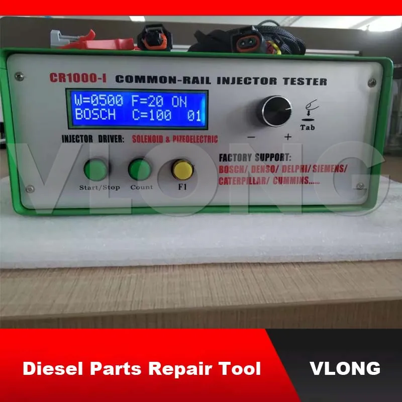 CR1000-I System Tester Common Rail Injector Tester Simulator With Piezo Injector Test Functions