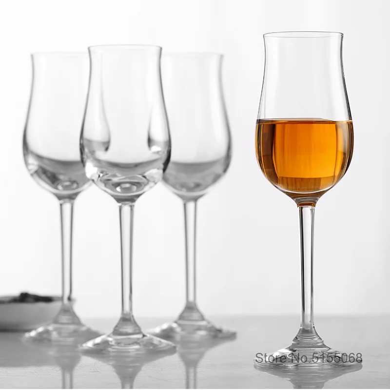 Vaso de cristal de Copita de alta calidad para Whisky, copa de degustación de Whisky, licor, copa de tulipán de Sherry, nivel profesional, estilo alemán