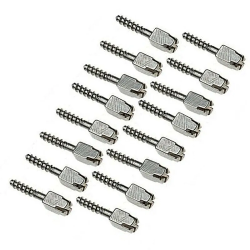 1Box/12Pcs Dental Instruments Endodontic Conical Screw Posts Root Canal Pins Pure TITANIUM Refill For Fiber Post Core Crown