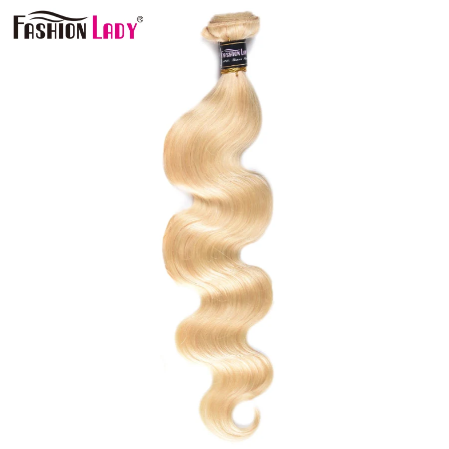 613 Bundels Braziliaanse Haar Weefsel Bundels Remy Haar Body Wave Blonde Bundels Fashion Lady 100% Menselijk Haar Bundels 1 Stuk