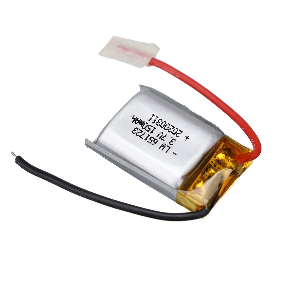 3.7V 150mAh 20C Li-po Battery For Syma S107 S107G S107-19 Skytech M3 Airplane Helicopter Drone Parts 651723 Lithium Battery