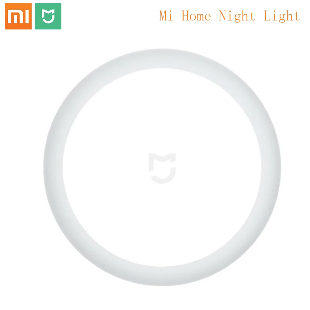 

Original Xiaomi Mijia LED Bedroom Night Light Light Sensor Touch Control Smart Home Night Lamp for bedroom corridor NO BlueLight