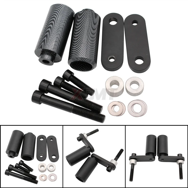 

Motorcycle Black/Carbon No Cut Frame Sliders Crash Falling Protection For Honda CBR 1000RR 1000 RR CBR1000RR 2004-2005