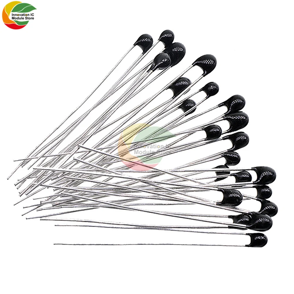 10pcs NTC temperature measuring thermistor MF52AT MF52 MF52B 3950 NTC 5%Thermistor