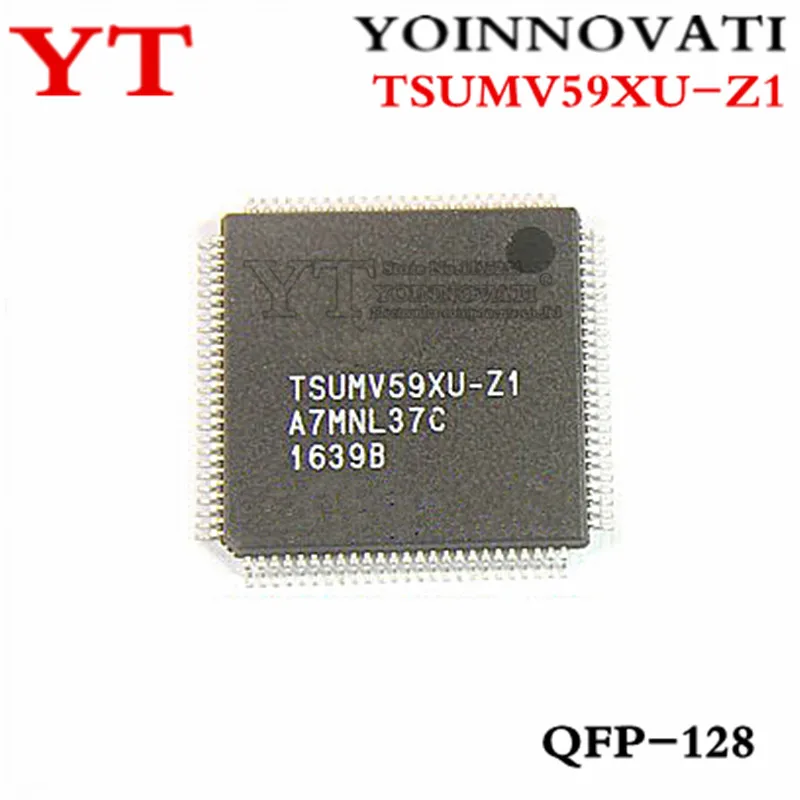 2pcs/lot TSUMV59XU-Z1 TSUMV59XU TSUMV59 QFP IC best quality.