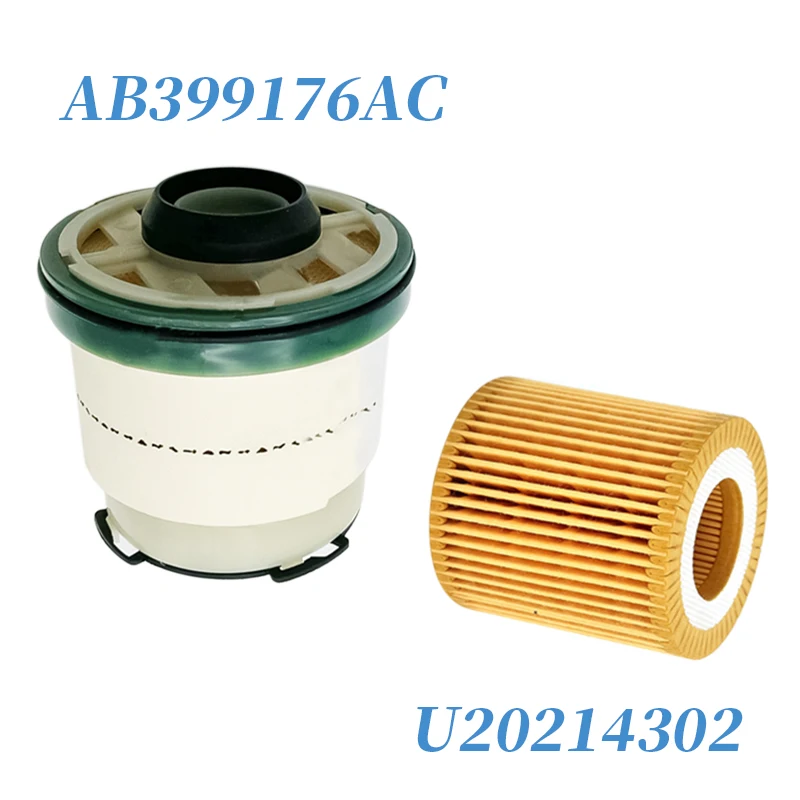 Fuel Filter AB399176AC and Oil Filter U20214302 For DIESEL FORD RANGER T6 WILDTRAK 12-15