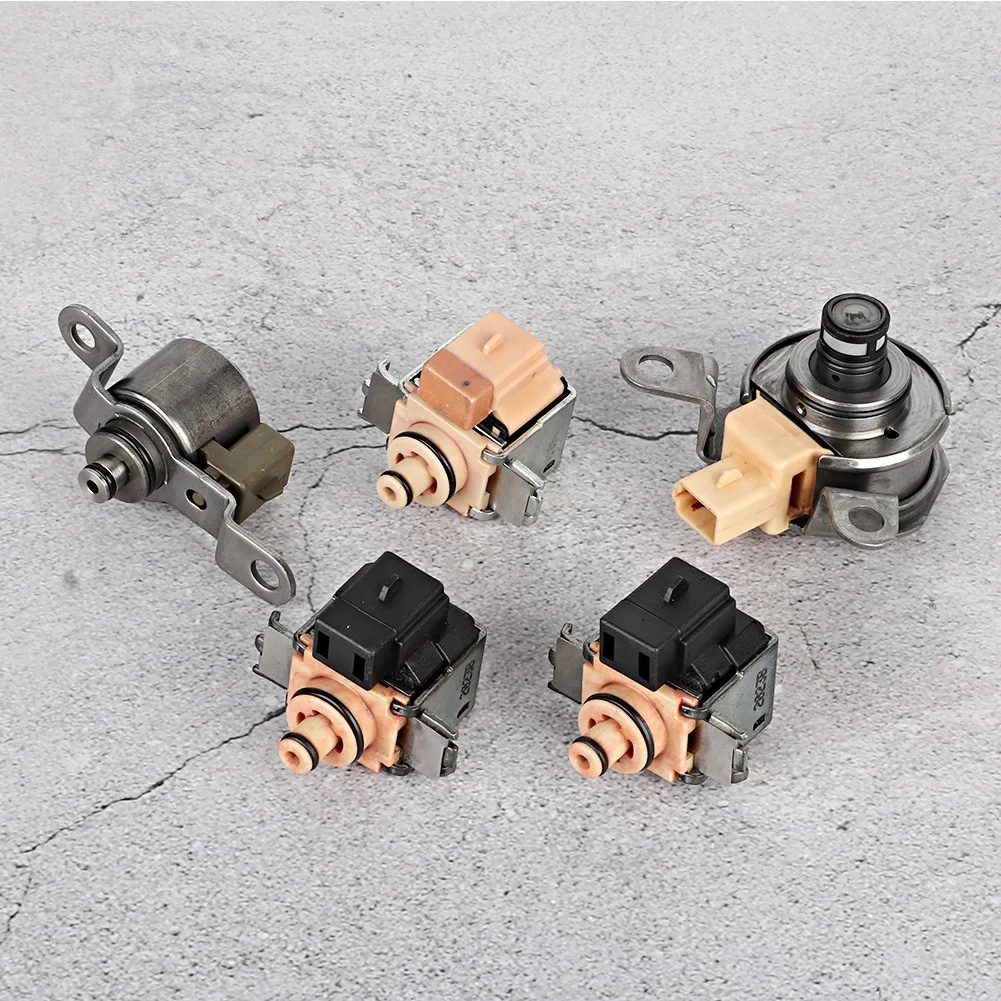 5pcs/Set Transmission Solenoid Kit 4F50N AX4S AX4N for Ford 1997 1998 1999 2000 2001 2002 2003 2004 2005 2006 2007