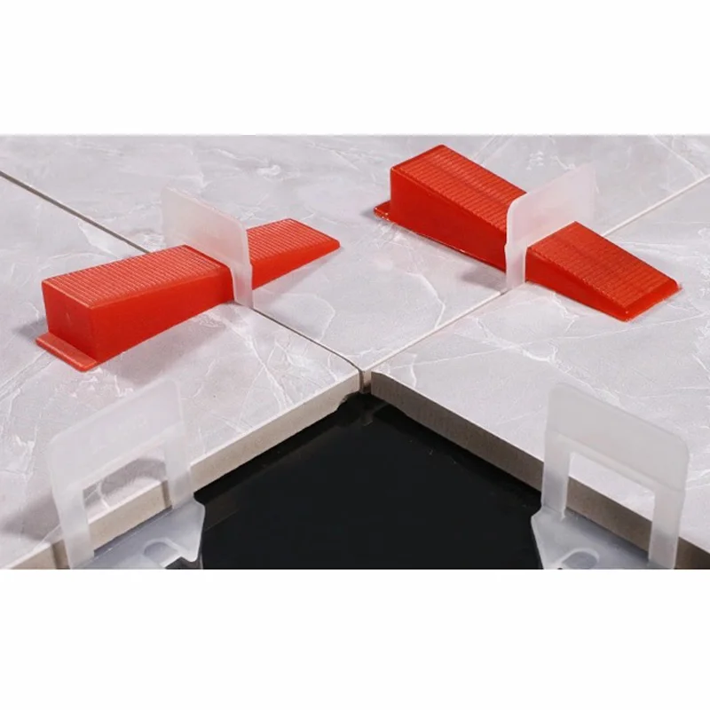 200 Pieces 2.00MM Tile Leveling System Base Spacers Clips Ceramic Leveler Kits Construction Tools For Laying Tiles Free Shipping