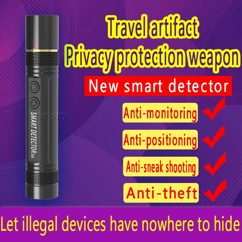 Anti-Spy Detector Pen Mini WiFi Camera GSM Audio Listening Bug GPS Tracker RF Signal Micro Cam Magnetic Device Radio Scanner