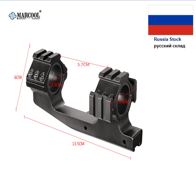 11mm Dovetail Rifle Scope Mount, 25.4mm & 30mm Tube Universal