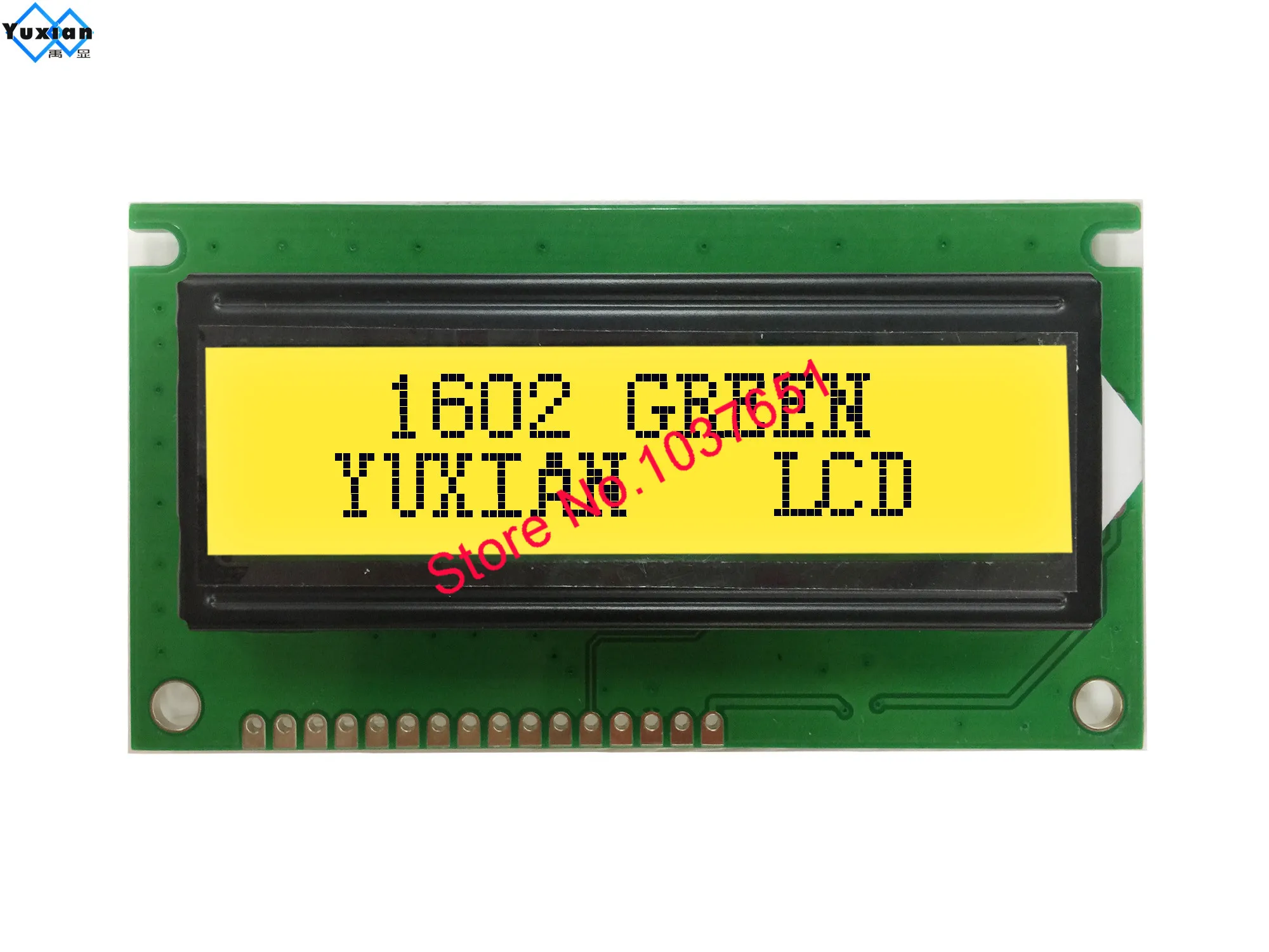 1602 LCD Display Module  84*44mm HD44780 1602C BC1602H 15PIN LEDA 16PIN LEDK