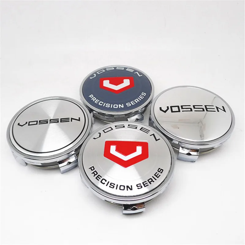 4pcs 62MM Vossen Precision Wheel Center Hub Caps Car Styling Dust Rims Cover Emblem Badge for Toyota Car Accessories