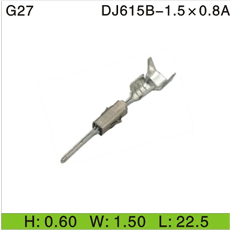 535972731 1000pcs DJ7023-1.5-11 1.5mm 2Pin AMP Car Electrical Wire Connectors for VW,BMW,Honda,Toyota,NISSAN AND other models.