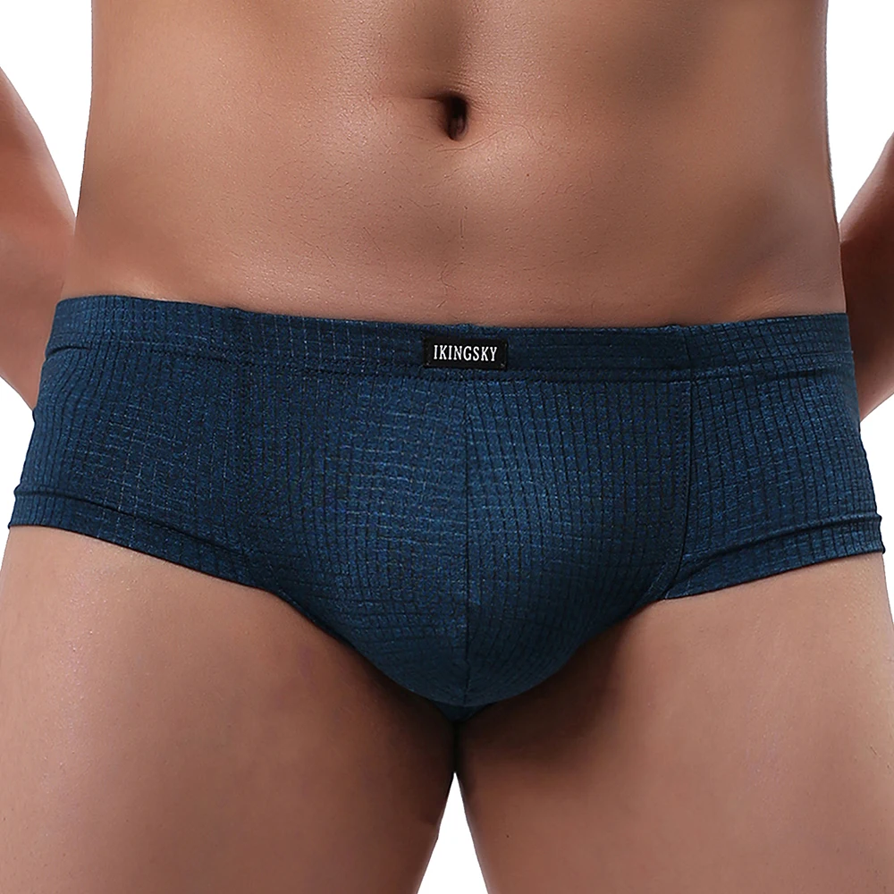 Ropa interior atrevido para hombre, Bóxer Sexy con bolsa para mejillas, parte trasera brasileña, debajo de las bragas