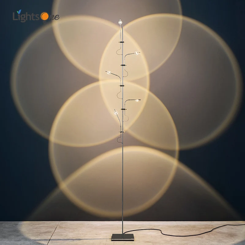 luz e sombra atmosfera lampada de assoalho minimalista designer criativo arte volta parede projecao piso luz 01